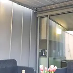 公寓 Modern Top-floor With Terrace, Ac & Free Private Secured Parking