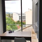 Modern Top-floor With Terrace, Ac & Free Private Secured Parking 公寓 罗克布吕讷-卡普马丹