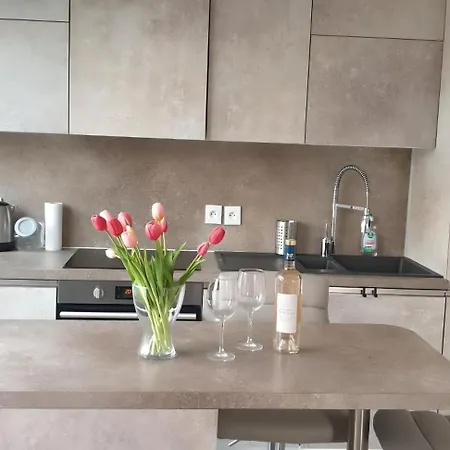 Апартаменты Modern Top-floor With Terrace, Ac & Free Private Secured Parking *