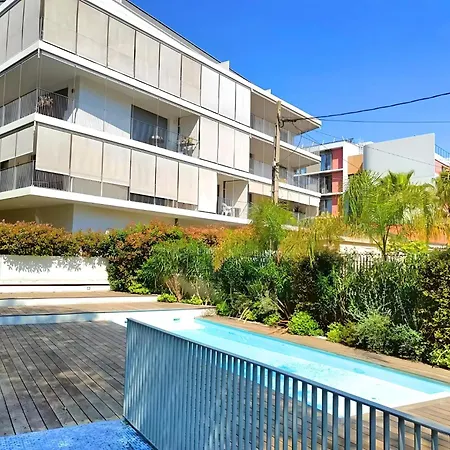公寓 Modern Top-floor With Terrace, Ac & Free Private Secured Parking 罗克布吕讷-卡普马丹